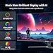 SANSUI 34-Inch Curved Gaming Monitor UWQHD 3440 x 1440P Up to 200Hz 165Hz Curved 1500R - PIP/PBP, OD 1ms, HDR, 300nits, sRGB 130%, DCI-P3 97%,AI Crosshair,HDMI2.1x2,DP1.4(Cable Included)