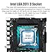 SHANGZHAOYUAN X99 B9 Motherboard LGA 2011-3 for Intel Xeon E5 V3/V4 Core i7 Series Processors (DDR4 Max 128GB, PCIe 3.0, NVME/NGFF M.2, Gigabit LAN, SATA 3.0, USB 3.0) PC Server Motherboard M-ATX