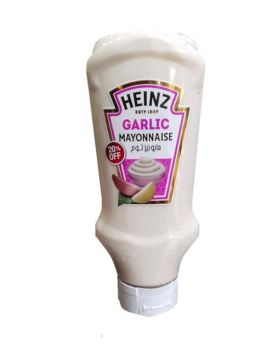 Heinz Garlic Mayonnaise (Imported), 600ml Amazon.in Grocery
