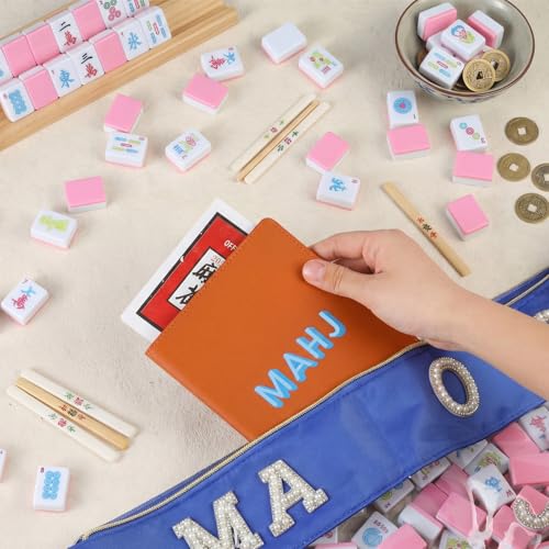Funda para cartas de Mahjong AmazingSpark 11.25 x 7 pulg miniatura 5
