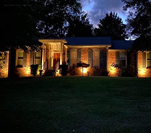 Leonlite Low Voltage Led Landscape Spotlight, 12V Ac/Dc Die-Cast Aluminum Low Voltage Garden Lights, Cri90+ Ip65 Waterproof For Outdoor Yard Bush Lighting, Bronze, 3000K Warm White, Pack Of 6 #TOP6