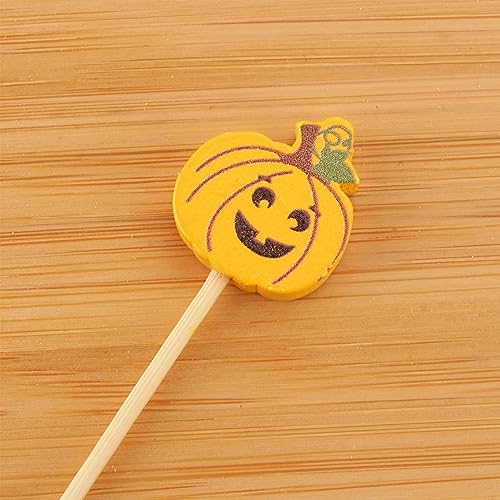 Piques en bambou biodégradables 10 cm robustes pour cupcakes