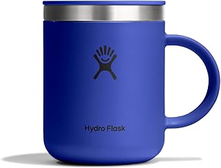 Hydro Flask Coffee Mug – Insulated Stainless Steel, Non Spill, Leak Resistant Travel Mug 12 Oz Capri Blue