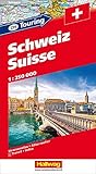 schweizer atlas 2017  Hallwag Strassenatlanten, Schweiz, CH Touring (Hallwag Strassenkarten)