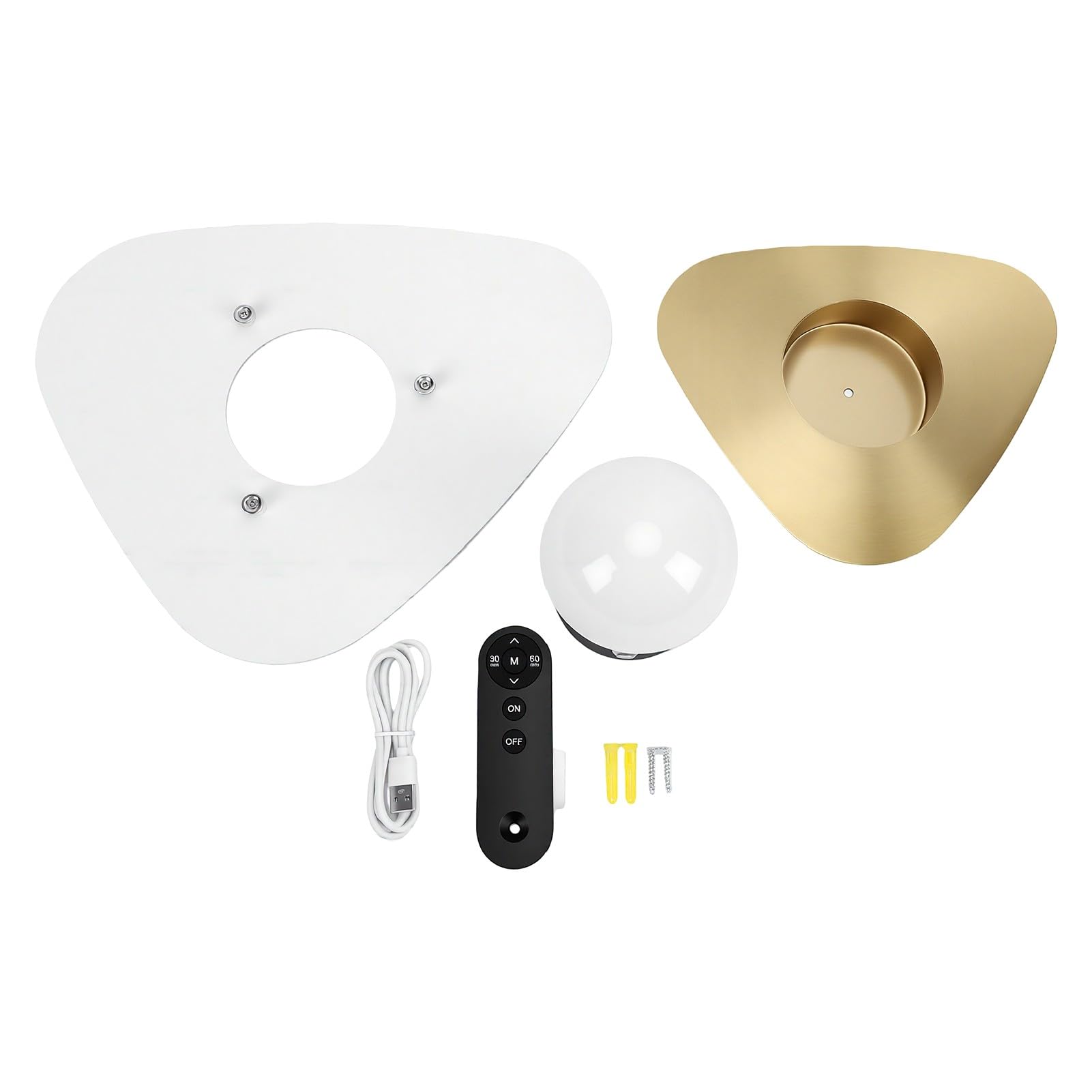 Sorandy Lámpara de Pared Recargable Inalámbrica para Dormitorio Sala de