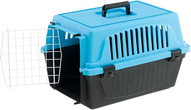 Ferplast Atlas 10 Carrying Case/Blue/Pallet, Blue, Hand