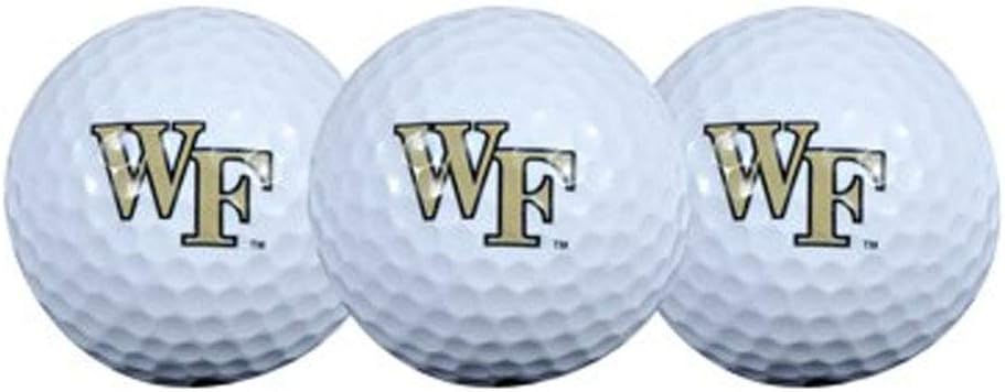 Collegiate Golf Ball Pack of 3