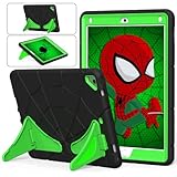【Modelos compatibles】 Funda compatible con iPad de 9,7 pulgadas de 6.ª generación (versión de 2018)/iPad de 5.ª generación (2017)/iPad air 2 (2014). Número de modelo: (A1893/A1954/A1822/A1823) 2018 y 2017, iPad Air 2 2014 (A1566/A1567). NO se adapta a ningún otro dispositivo. NOTA: ¡Esta funda para iPad de 9,7 pulgadas SIN protector de pantalla incorporado!