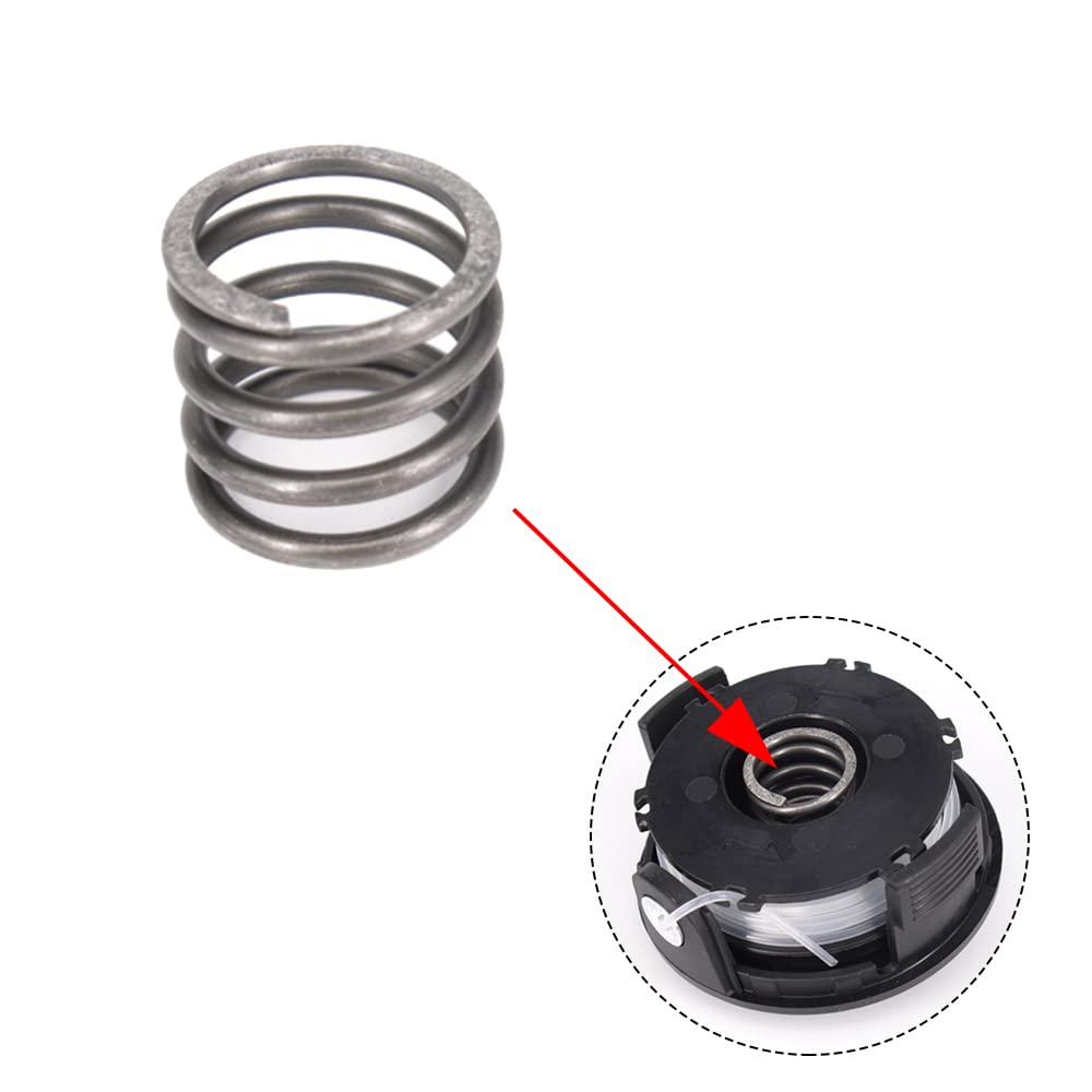 VGOL Ersatzfeder-Kit Für Makita Rasentrimmer – 2-teiliges Set Mit Spulenabdeckung & Feder, Passend Für DUR181, DUR181Z (18V)