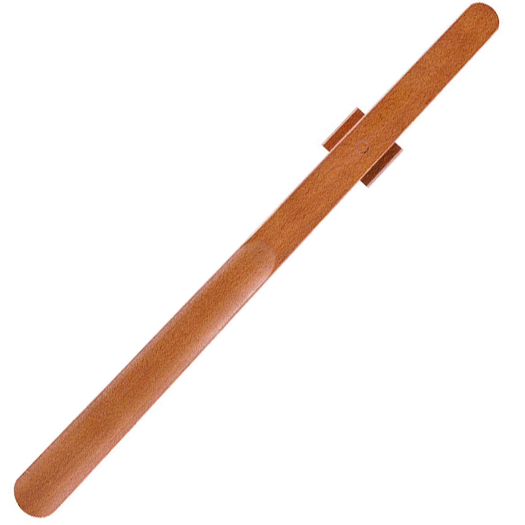 Peosaard Unisex 55Cm Long Shoe Horn For Seniors, Long Handled Shoe Horn, 21.7 Inch Wood, Magnetic Helper, Wall Mounted For Seniors Elderly Pregnant Women, Handle