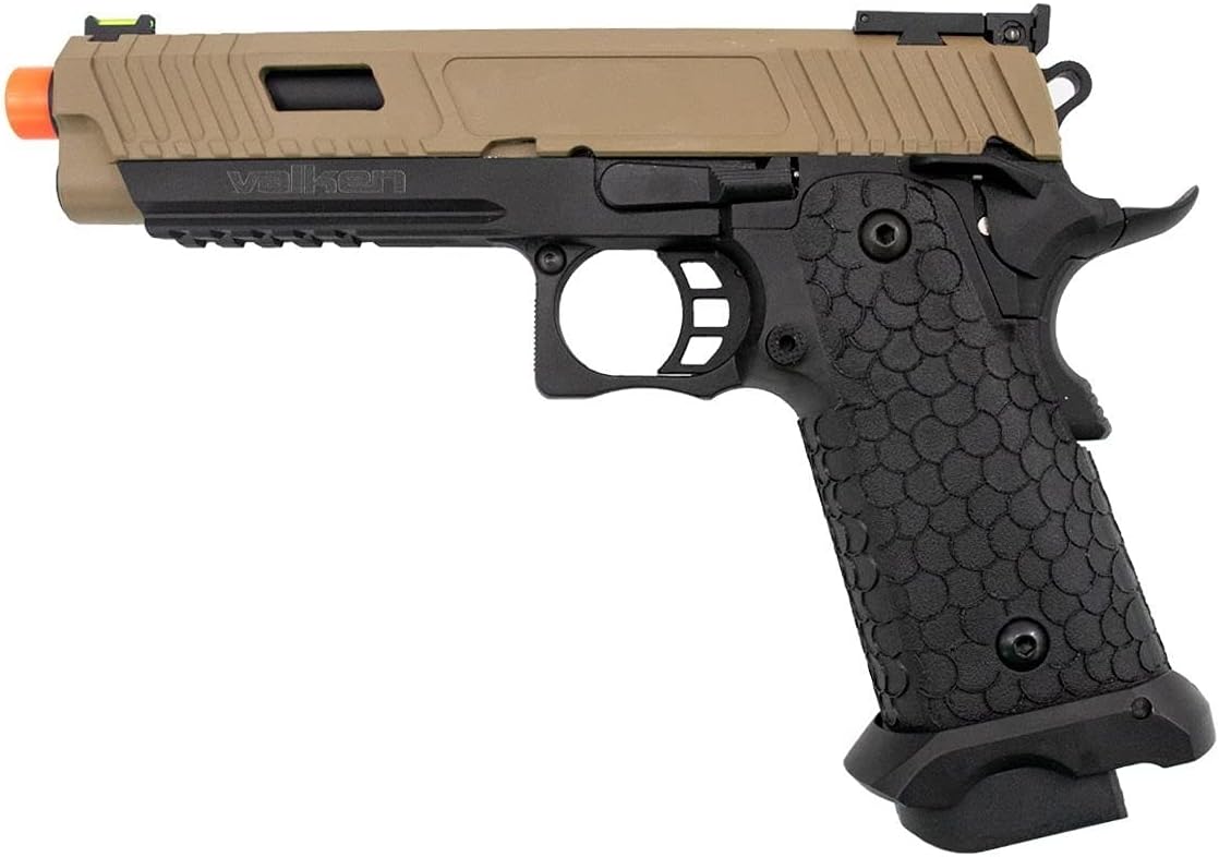 Valken Airsoft by HICAPA CO2 Blowback Metal Pistol-6 mm - Tan