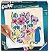Produktbild Ravensburger CreArt 23667 - Bunte Mohnblumen - Malen nach Zahlen Erwachsene, DIY Malset mit Pinsel und Acrylfarben, Geschenk für Frauen und Männer, Malen für Erwachsene