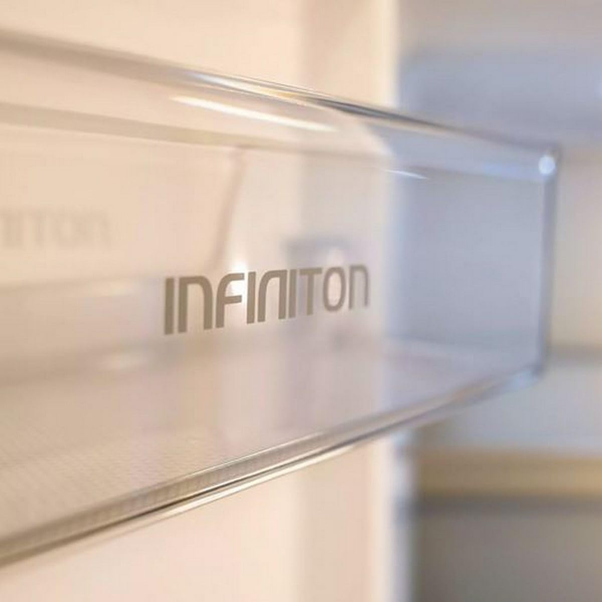 Frigorifico Combi Infiniton FGC-852C85WDK, 314 Litros, 186 cm de Altura, No Frost Clase D 35dB Inverter Fondo Especial 59cm Apertura 90º, Blanco