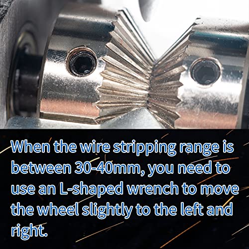 Senduo Upgraded Replacement Wire Passing Wheel For Copper Wire Stripper Machine,Feeder Assembly Replacement Kit,Upgrade And Improve Wire Stripping Machine #TOP4