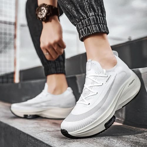 QXWD Chaussures de Course à Coussin d'air pour Hommes et Femmes, Chaussures de Sport de Plein air, de Jogging, Grande Taille 36-46, Chaussures pour Femmes