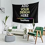 Custom Backdrop Personalized with Name And Photo Custom Tapestry Wedding Funny Backdrop Bedroom Tapestries Bedroom Decor Black - Image 2