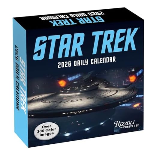 Star Trek Daily 2026 Day-To-Day Calendar