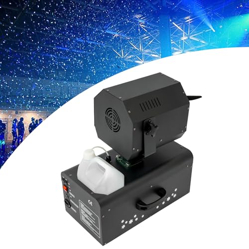 Máquina de copos de nieve 2000W, máquina de nieve para efectos escénicos con control remoto miniatura 2