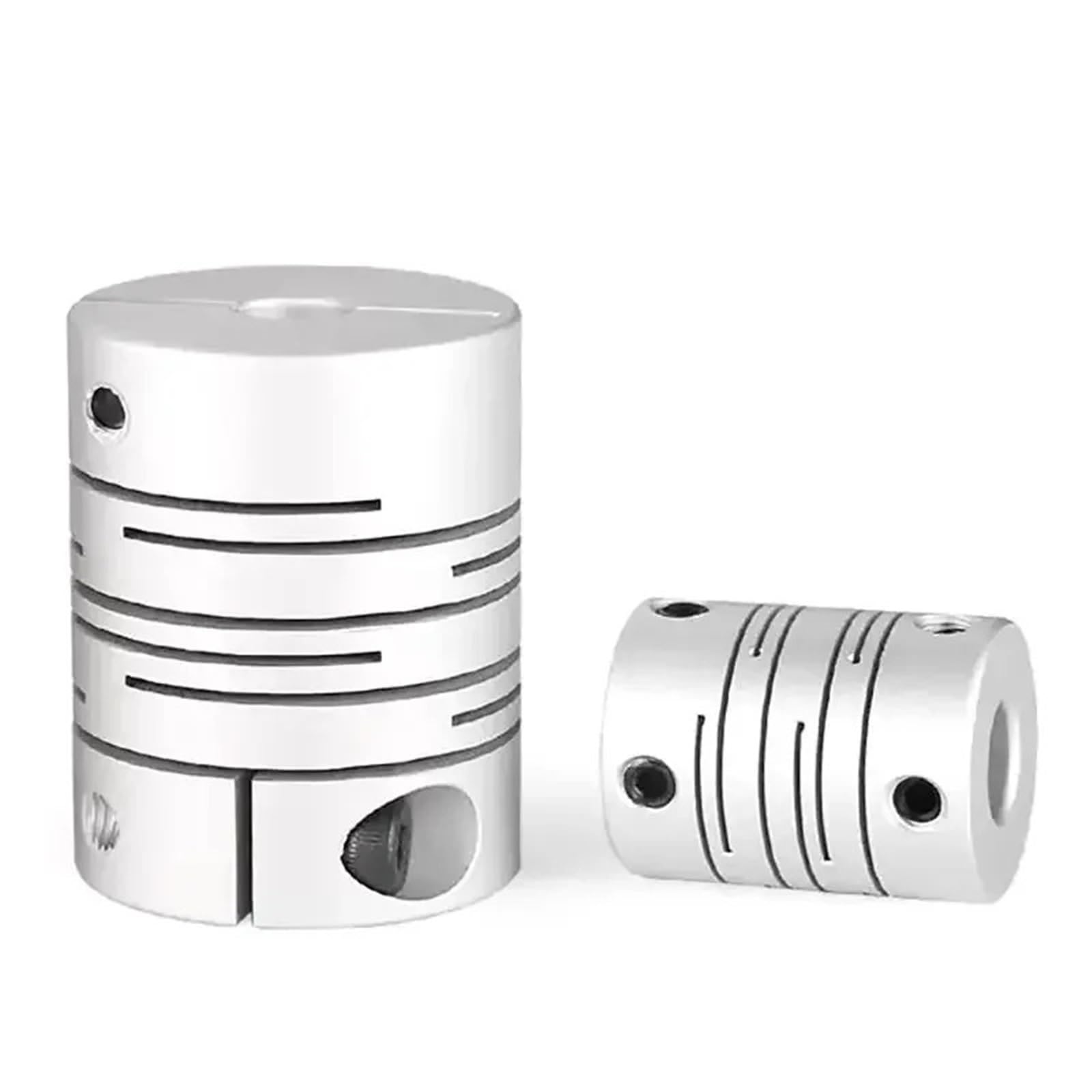 1pc In Lega di Alluminio Linea Parallela di Accoppiamento D25L31 5/6/6.35/8/9.52/10/11/12mm di Serraggio Scanalatura di Accoppiamento Giunto Elastico | 12x12