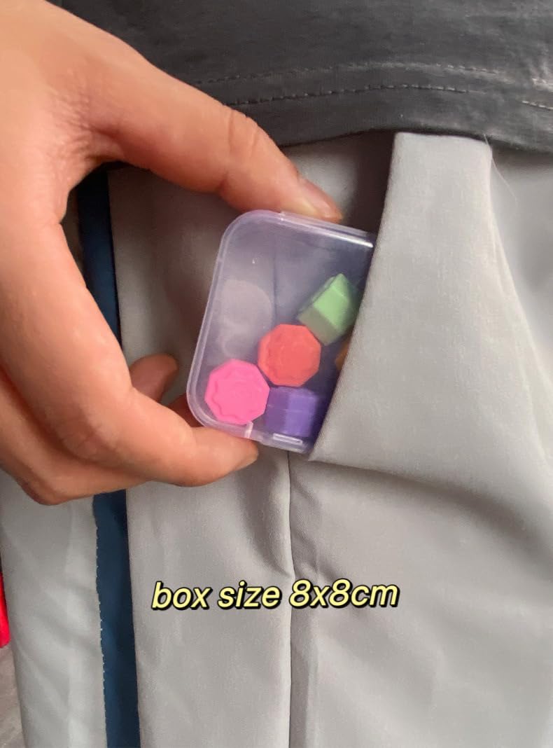 3 Sets Gonggi Korean Game, Gong Gi Korean Traditional Game, Gonggi Stones Catching Game for Men Women, Hand Eye Coordination Training Toy, Travel Gonggi Set for Party