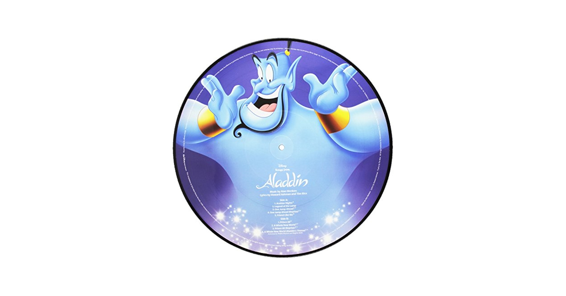 Disney Aladdin アラジン 祭りサイン 世界188枚限定 Disney on