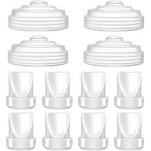 8 x Entenschnabelventile und 4 x Silikon-Membranen kompatibel mit Momcozy M5 Ersatz-Pumpenteile Zubeh r von Tbuymax kein Original Momcozy Pumpenteile