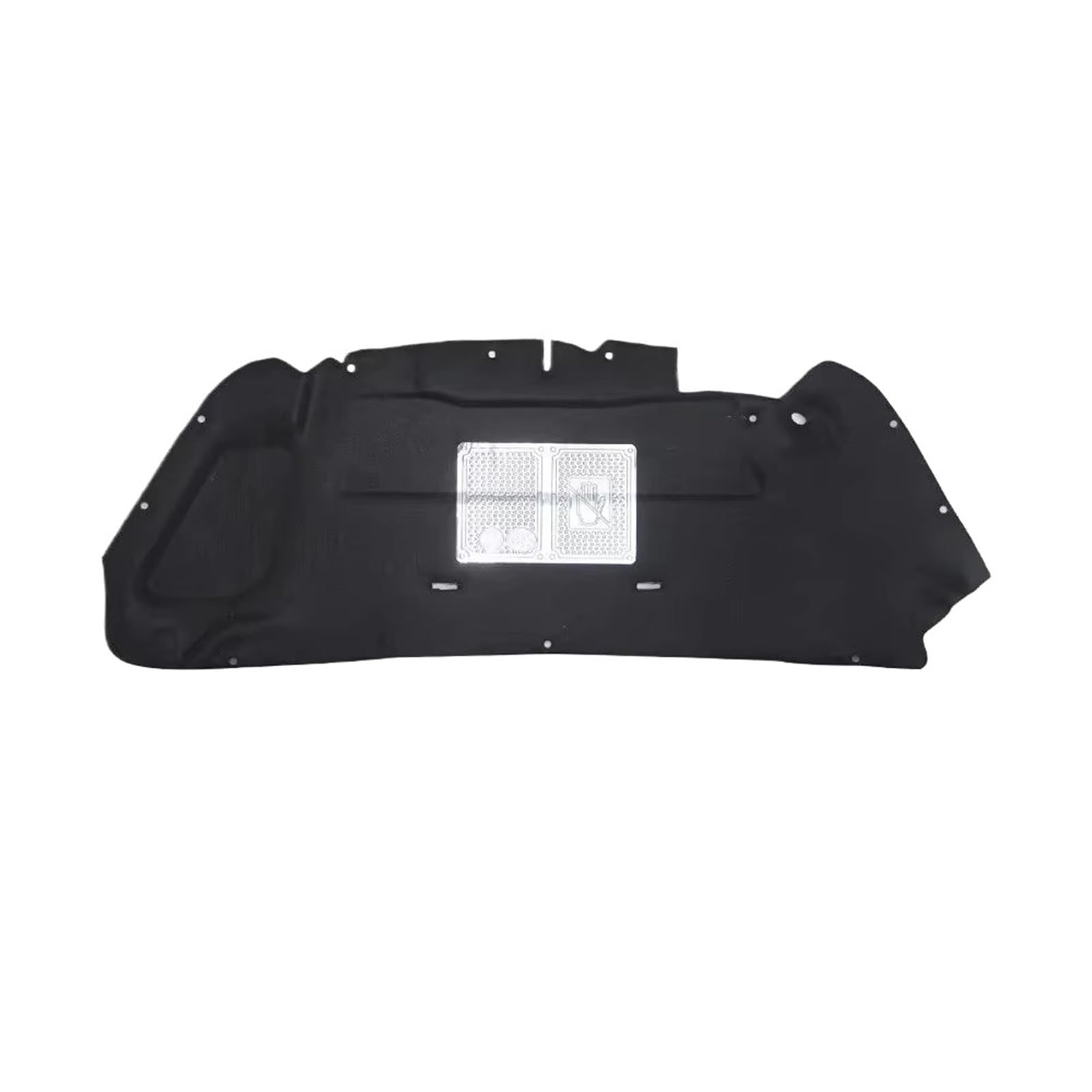 Fdurftar Small Aluminum Foil Cotton Soundproof Cover For Peugeot 308 T7 2007~2013 Front Hood Sound Heat Insulation Cotton Engine Hood Insulation Pad(Small Aluminum Foil)