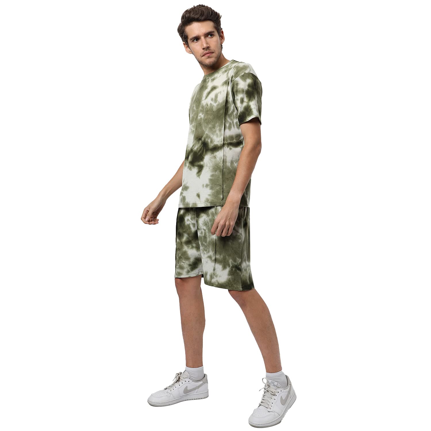 cahoot Men's Cotton Solid Co-Ord Set-picture-31