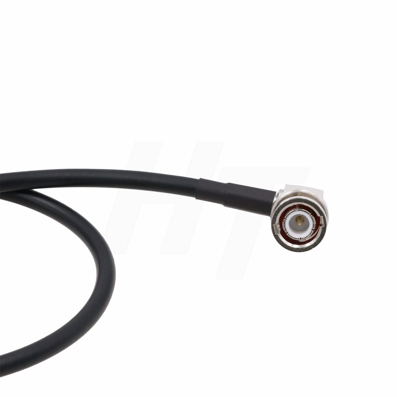 HangTon 6G SDI RF Coax 50 Ohm Cable Right Angle BNC Male to BNC Female Bulkhead Mount - Image 3