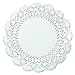 Hoffmaster 500239 12" White Round Cambridge Lace Doily (Case of 1,000)