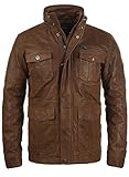 Du kannst diesen hochwertig verarbeiteten Lederblouson lässig mit T-Shirt und Jeans tragen, aber auch etwas schicker mit einer Chino und Hemd. Die LASH gehört einfach in jeden Kleiderschrank!