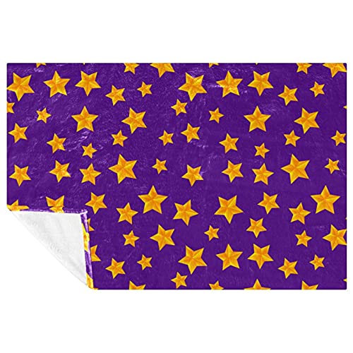 Couverture chaude violette pour des nuits douces sous les étoiles - 2