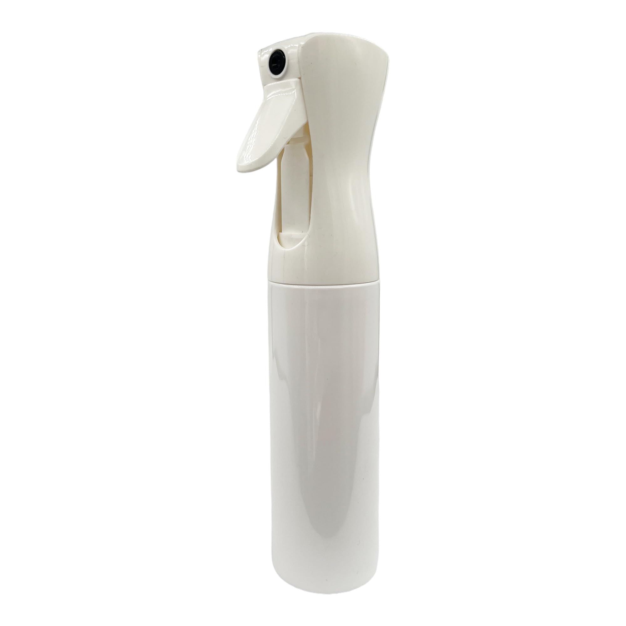 Eson Water Spray Bottle for Hair - 300ml Refillable Continuous Mist Sprayer - Empty Spray Bottle for Barber, Hairdresser, Salon, Hair Styling, Cleaning, Misting & Skin Care,Plants (White)