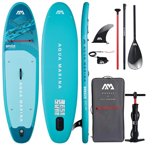 Aqua Marina Breeze 2 7 m rundum aufblasbares Stand-Up-Paddleboard-Paket