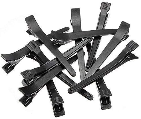 Tifurko Hair Section Clip Anti-Slip Hairdresser Hair Alligator hair clips Styling Clips for Parlour Home and Professional