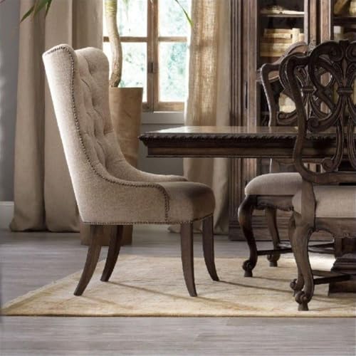 Hooker-Furniture-Rhapsody-Tufted-Dining-Chair-in-Rustic-Walnut-Set-of-2 Hooker Furniture Rhapsody Tufted Dining Chair in Rustic Walnut Set of 2