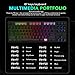 Bewinner Mechanical Gaming Keyboard, 87 Keys Compact Computer Keyboard, Ergonomic USB Wired Gaming Keyboard, Backlit Keyboard for Desktop Laptop PC