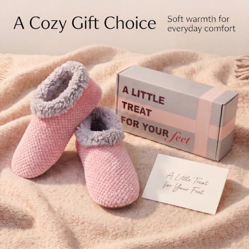 Image of The Metluks Womens Slippers Indoor Soft Sole Slipper Socks | Fuzzy sherpa lining, warm winter comfort, non slip grippers, flexible feel, washable, cozy home wear