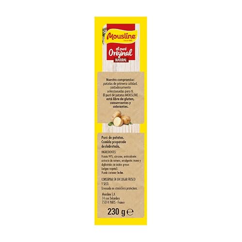 Miniatura 4 de Mousline - Puré De Patatas Maggi, Patatas En Copos, Sin Gluten - 230 G