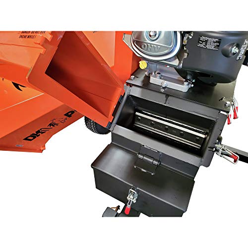 Detail K2 Opc506 6 In. 14 Hp Cyclonic Wood Chipper Shredder With Kohler Ch440 Command Pro Commercial Gas Engine #TOP7