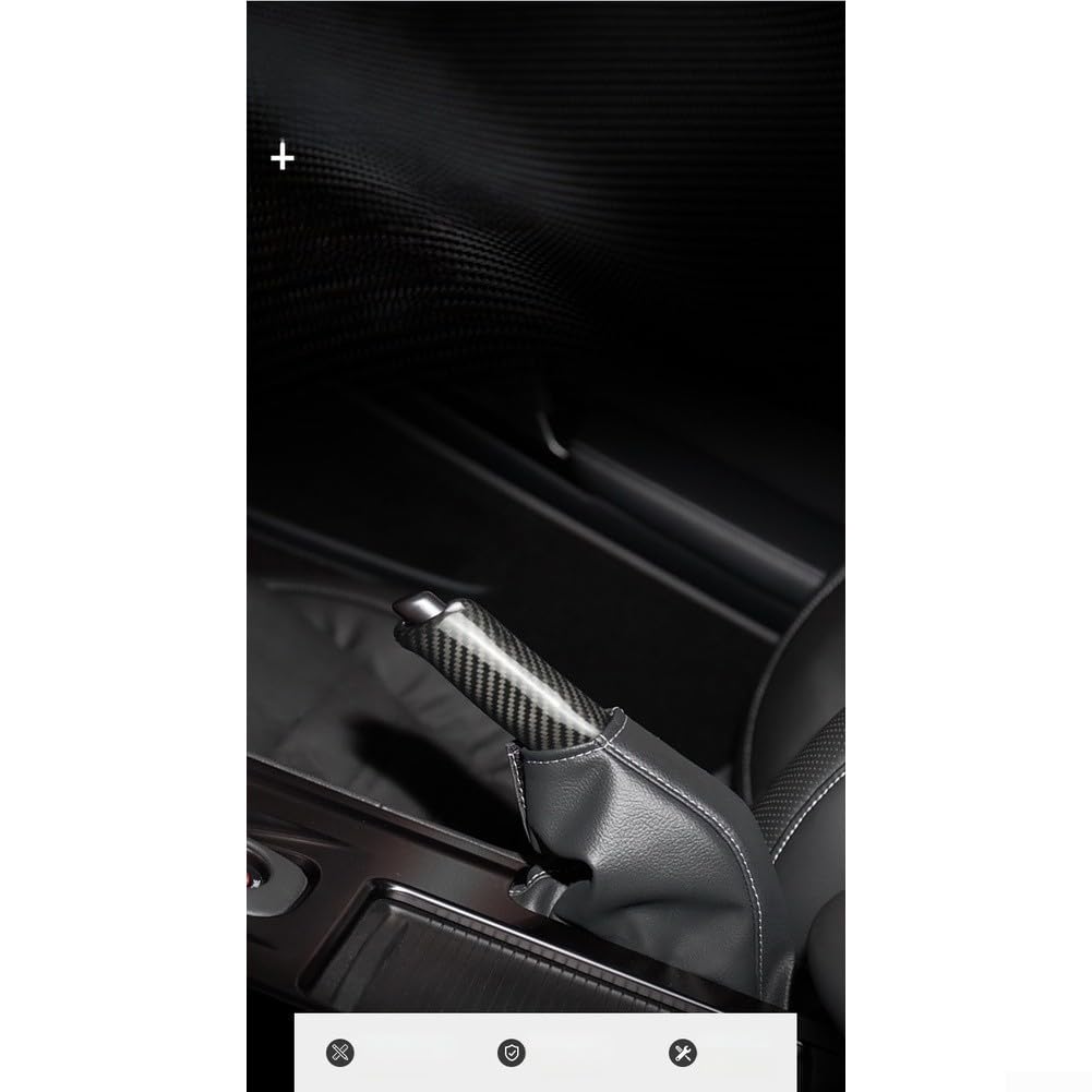 Carbon Fiber Handbremsgriff Cover Hochglanz für GTR