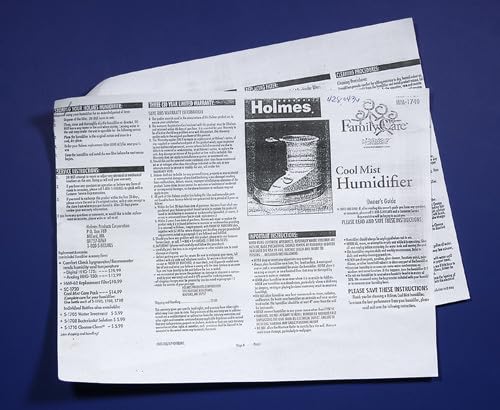 428-0436 MANUAL FOR HM1700 aftermarket