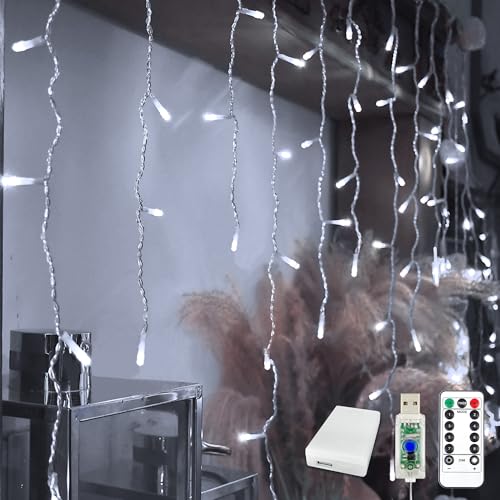 Guirlande lumineuse Noël 4m à minuterie pour extérieur et fête