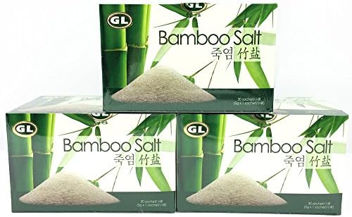 Gl Bamboo Salt 3 Boxes Organic Premier Drink Bamboo Salt Alkaline Ph Antioxidant Rosted 9 Times