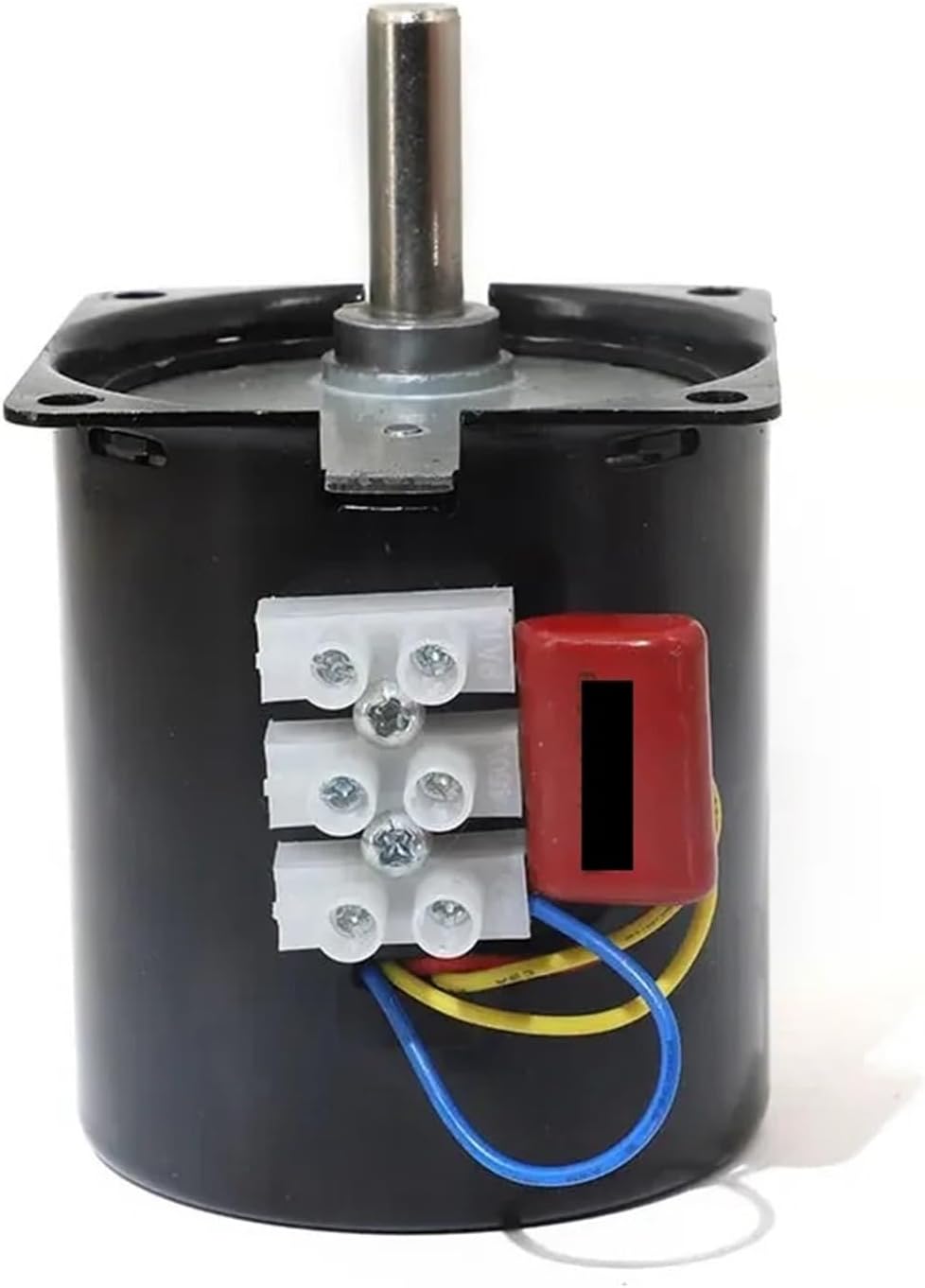 Synchronous Motor 68KTYZ Eccentric Shaft 8mm High Torque 28W AC 220V Permanent Magnet CW/CCW Metal Geared Slow Speed(220V 10rpm Bracket)