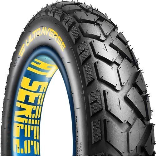 ULTRAVERSE 24x4 E-Bike Fat Tire - Robust, High-Performance 24inch Fat Tyre for MTB and Ebikes, Durable All-Terrain Directional Tread, Superior Density for Street & Trail Adventures-1 Unit