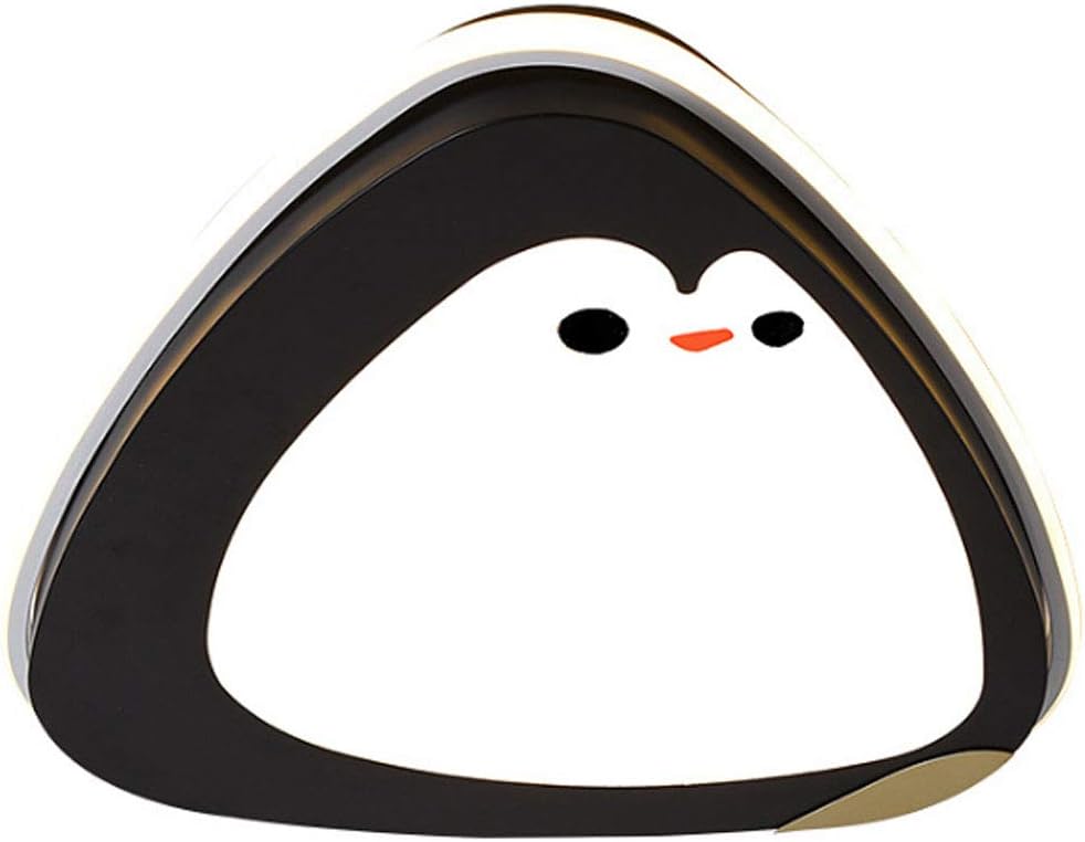 ZBZFGE Fashion Led Light, Cartoon Penguin Ceiling Lamp, for Kids 'Room Promise Dimming/50 * 6Cm