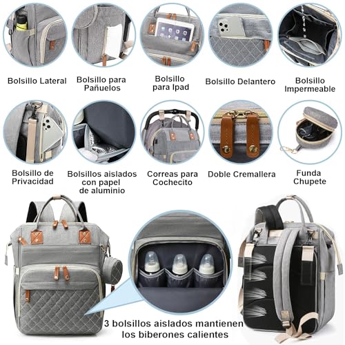 La Mejor Lista de Pañalera mochila , tabla con los diez mejores. 8 Imagen adicional