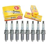 8 pc NGK 6499 LFR4A-E Standard Spark Plugs