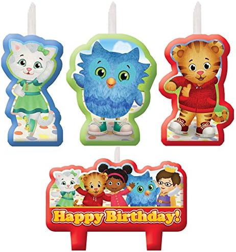 Daniel Tiger's Neighborhood Mini Candle Set (4pc)